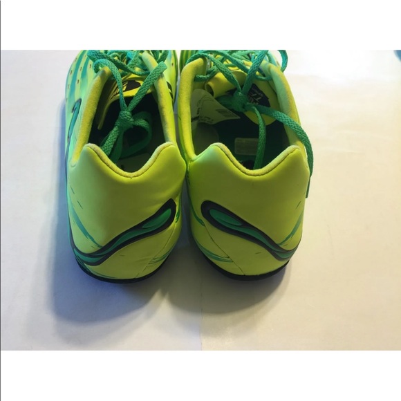 New Puma TFX Star Multi Sports Cleats Track Field Soccer Football 13 Neon Green - Picture 3 of 8